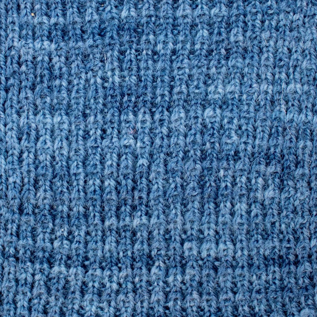 effetto denim 100% lana